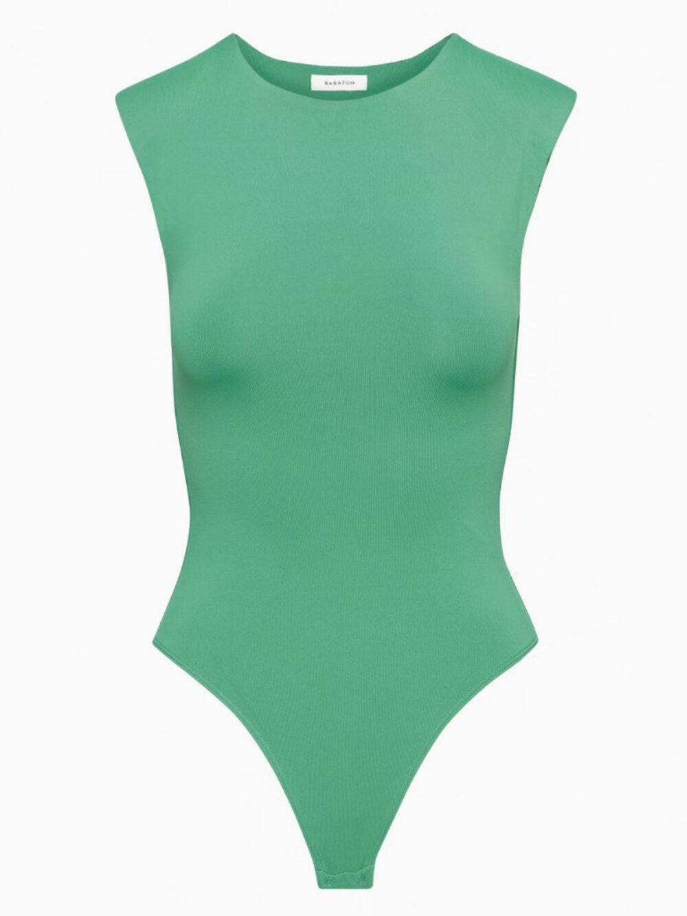 Aritzia Babaton Contour Shoulder Pad Thong Bodysuit Forest Green Women's Small